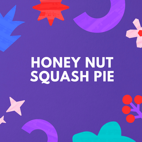 Honey Nut Squash Pie