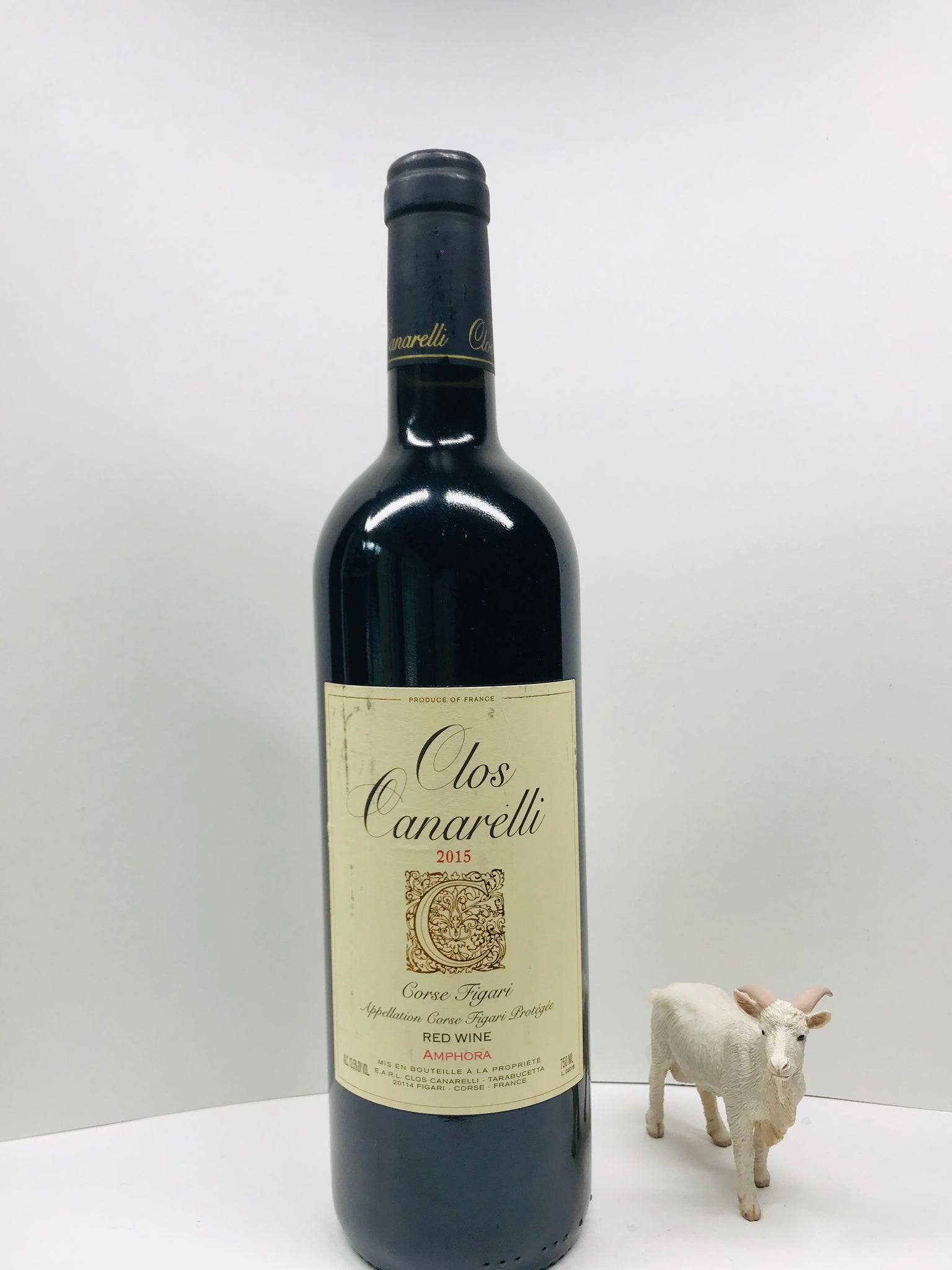 Niellucciu Blend, "Amphora," Clos Canarelli, Figari, Corsica, 2015